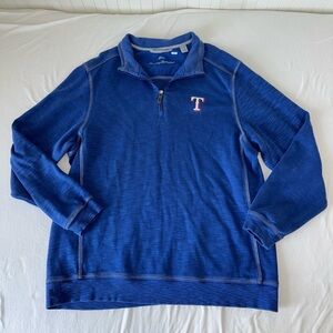 Texas Rangers Tommy Bahama Quarter Zip